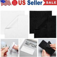 10 PCS Premium Microfiber Cloth Eyeglass Sunglasses Cleaning Camera LCD Screen