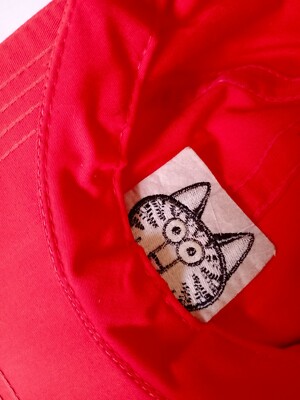 Vintage B Kliban Cat Crazy Shirts Hawaii Cap Hat Made In Usa  display picture 1