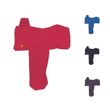 600D Nylon Western Saddle Cover Rip Stop Waterproof - Black, Red, RBlue, Magenta