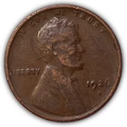 1926-D Lincoln Wheat Cent Very Fine VF Coin #22534