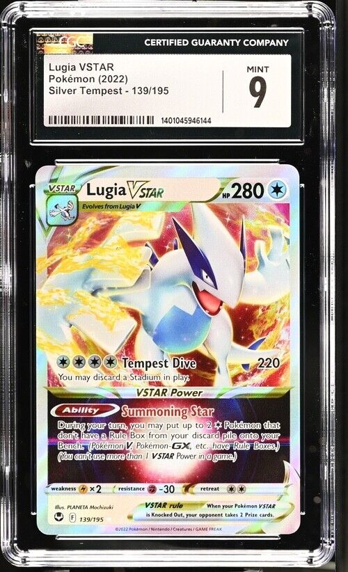 Lugia VSTAR 139/195 Swsh12: Sword & Shield - Silver Tempest Lugia VSTAR 139/195 Swsh12: Sword & Shield - Silver Tempest