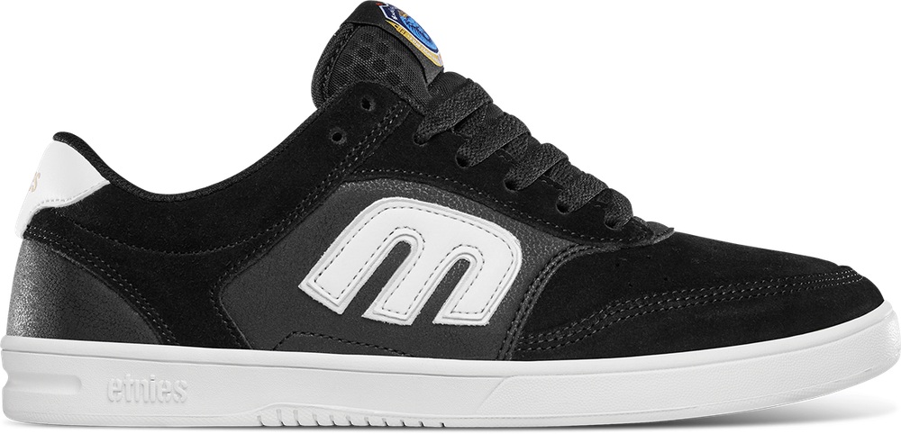 Etnies Mens The Aurelien Black White Shoes