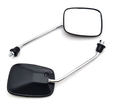REPLACEMENT MIRRORS PAIR TO FIT HONDA C50 CUB C70 CUB C90 CUB 8MM THREAD