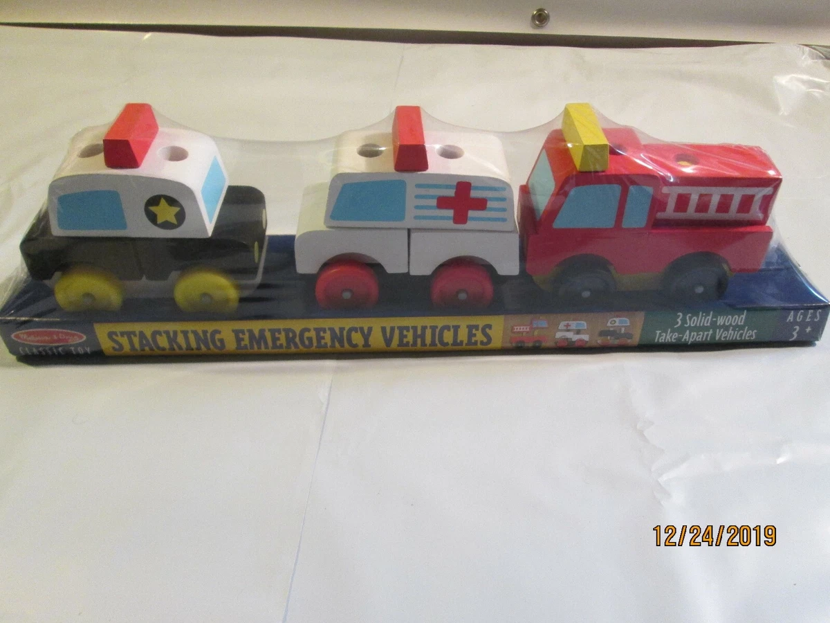 Melissa and doug 2025 emergency vehicle