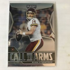 2021 Playoff RYAN FITZPATRICK Call To Arms #CA-RFI Washington Football Team