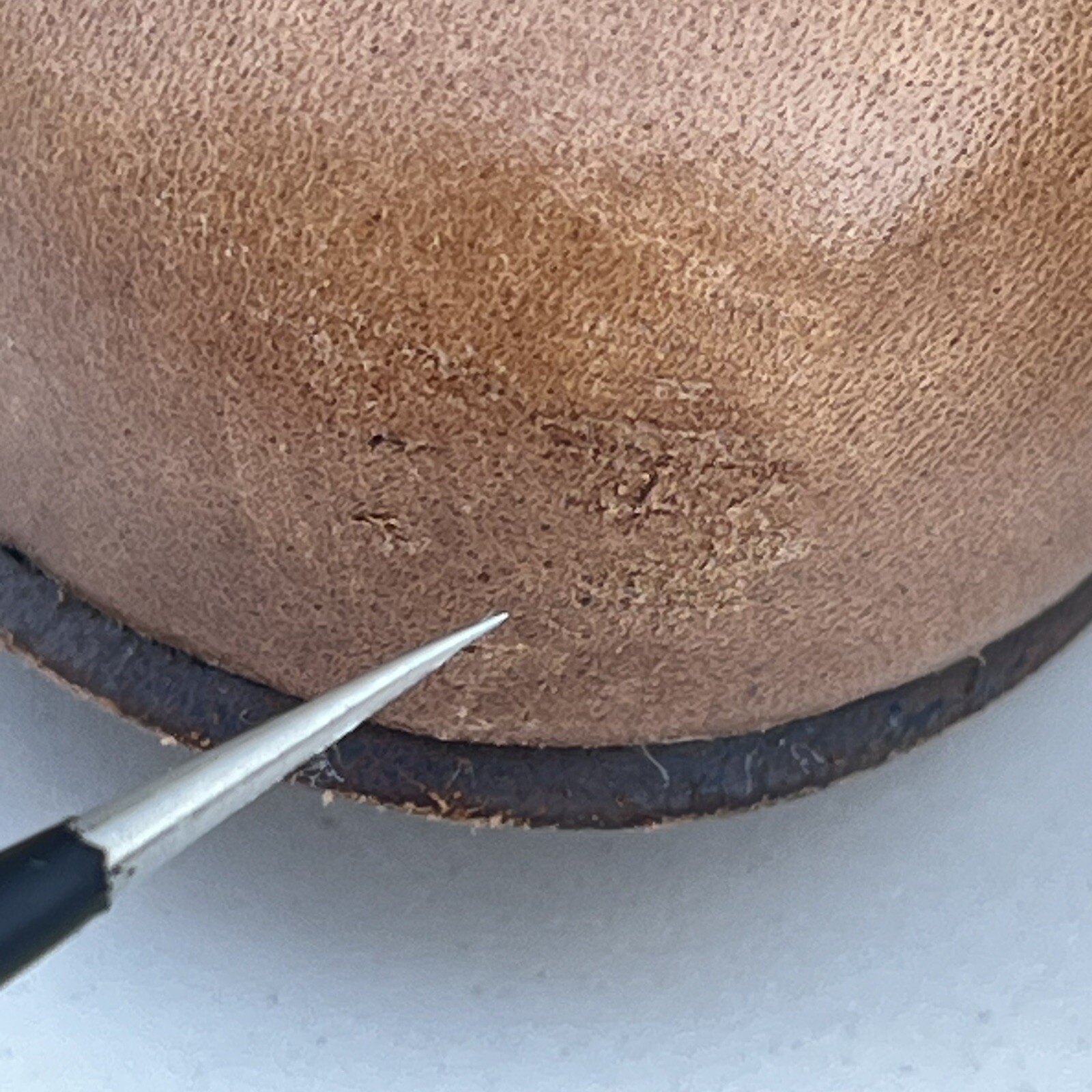 DIESEL Brown Leather Ankle Boots 36 Heeled Studded Lace Up Back Platform Slouchy thumbnail 5