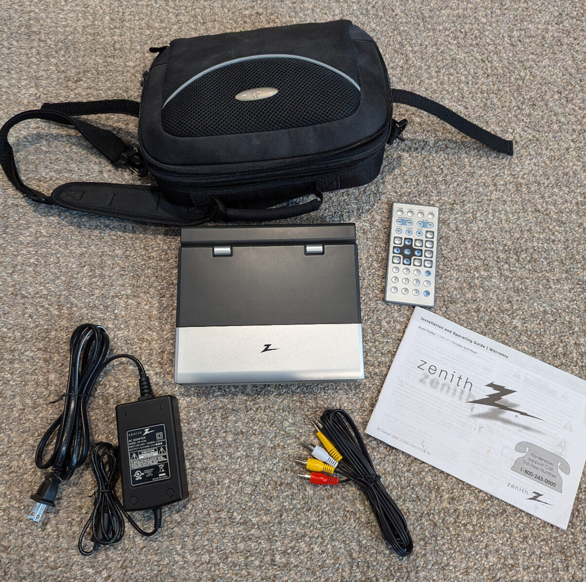 Portable DVD Player Zenith 7