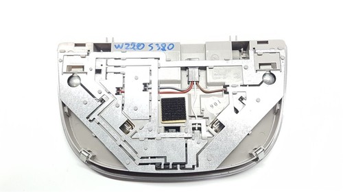 2004 MERCEDES-BENZ W220 REAR INTERIOR ROOF READING COURTESY LIGHT A2208200301 #2 - Picture 3 of 4