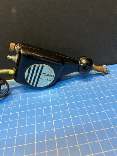 Vintage Burgess Vibro-Tool Vibrocrafters Vibro-Graver getestet Graveur getestet - Bild 3 von 3