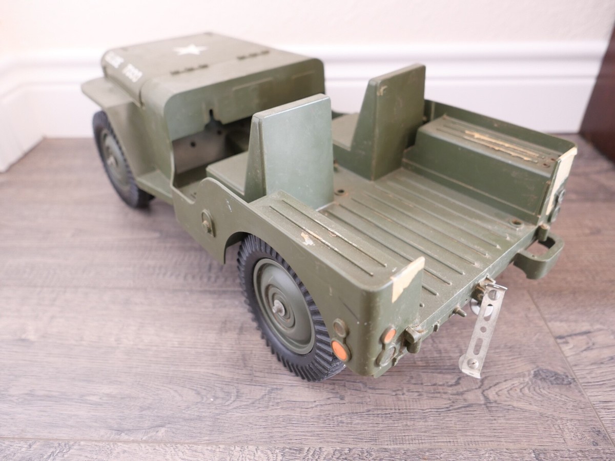 giジョー　ウィリスジープ Vintage 1964 GI Joe Jeep Combat Willys 7000 Parts Hasbro