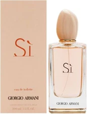 Si by Giorgio Armani 100 ml/3.4 floz Eau de Toilette Spray For Women NEW Sealed