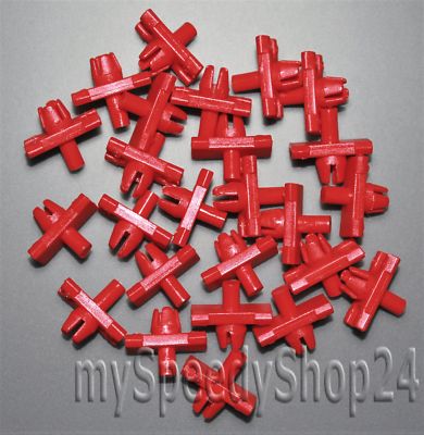 12x Zierleistenclips Schweller VW Golf 1 Jetta Polo Passat Scirocco 803853139C 