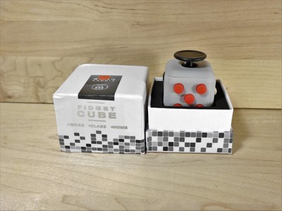 New Grey Black Pink Full Fidget Cube 6 Side Anxiety Stress Attention Relief Toy Ebay