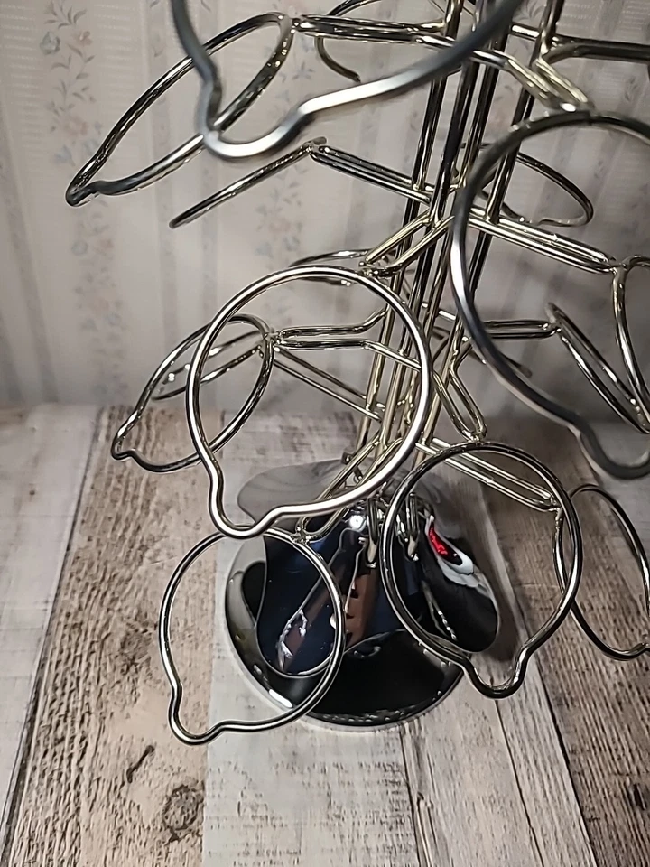 Держатель карусельный KEURIG VUE Pack хромированный стойка Lazy Susan вмещает 24 упаковки - Изображение 3 из 4