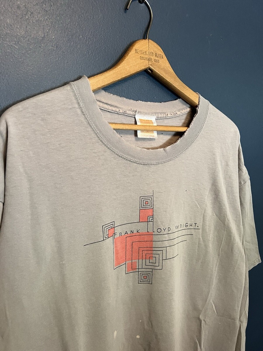 希少！90’s frank lloyd wright Tシャツ ヴィンテージ 90's FRANK LLOYD WRIGHT T-SHIRT | LIGHT CAVE