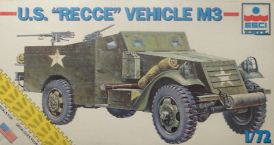 ERTL / ESCI    8356   1-72   US RECCE PKW M3  - Bausatz   (unbenutzt)
