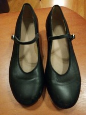 Bloch Techno Tap Shoes Black Size 7 M Mary Jane Style