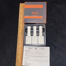 Modelones Nail Gel Set Top Gel Base Gel Matte Top Gel New In Box Free Shipping