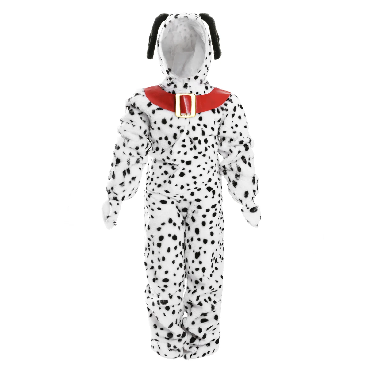 KIDS 101 DALMATIANS JUMPSUIT BOOK CHARACTER DOG COSTUME FILM TV CHARACTER