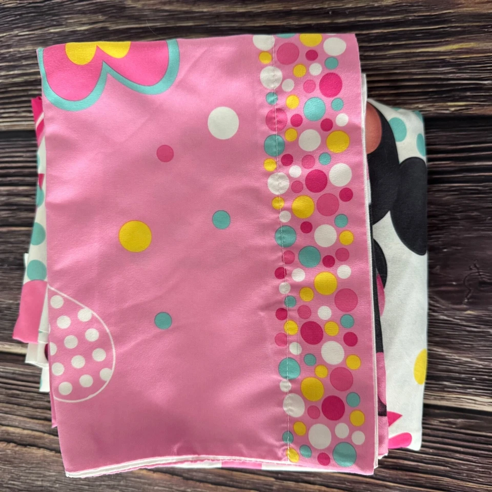 Juego completo de sábanas 2 fundas de almohada 1 farsa Disney Minnie Mouse Being Fabulous Foto 3 de 4