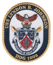 USS Lyndon B. Johnson DDG-1002 Patch