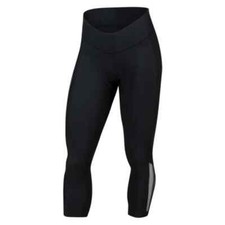 Pearl Izumi Women's Sugar Cycling Pad Crop Leggings Black M NWT spin spinner