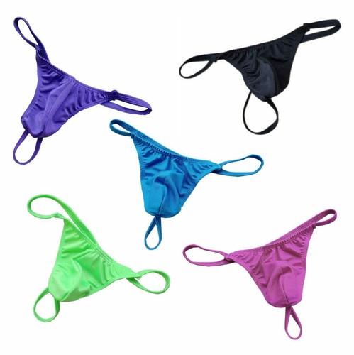 81-208 HERREN MINI MICRO Slip G STRING RIO TANGA Push-Up in 5 FARBEN in ...