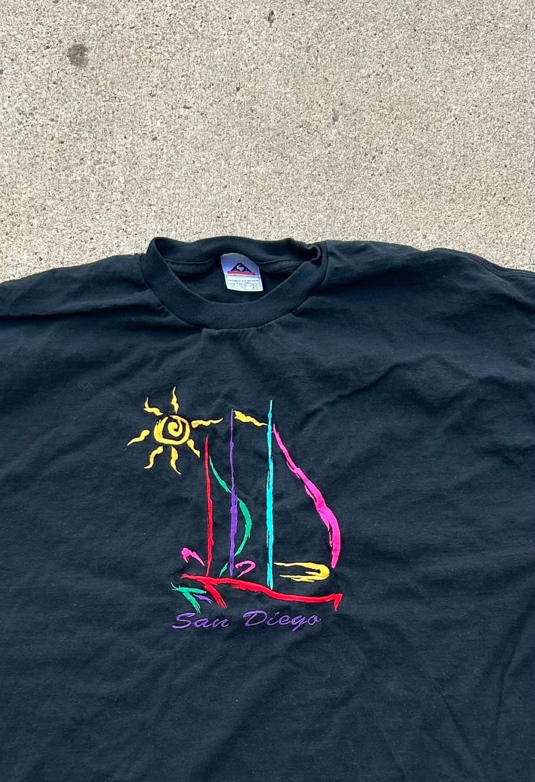 ALTRA T shirt grafica San Diego vintage taglia xl