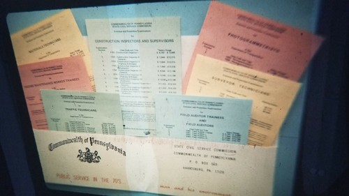 VTG 70s PA PENNSYLVANIA CIVIL SERVICE MARKETING ADS Kodak PROJECTOR SLIDES LOT - Picture 7 of 12