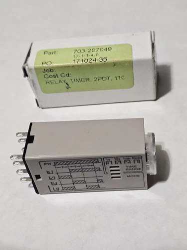 H3YN-2 OMRON TIMER 1s/10s/1 min/10min 100-120V AC 703-207049 