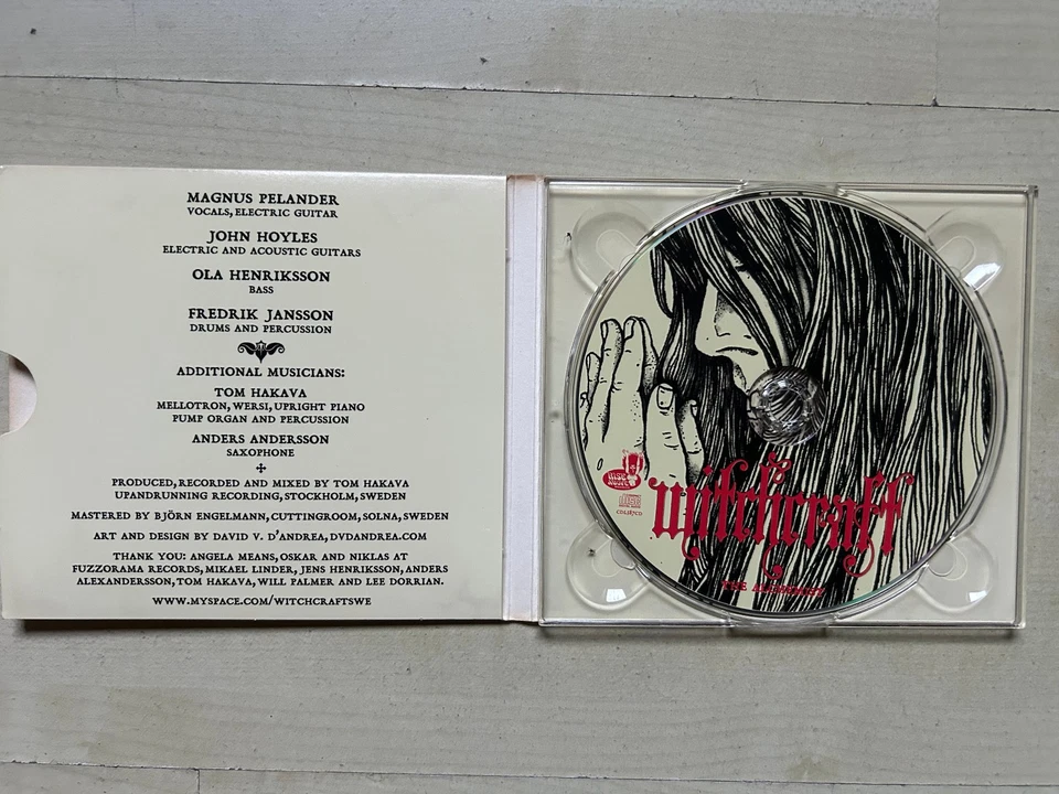 WITCHCRAFT - THE ALCHEMIST  CD 2007 Neuwertig - Bild 2 von 3