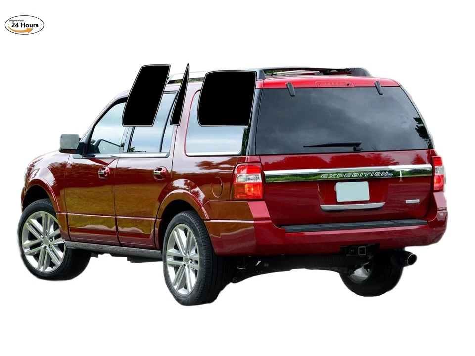 Kit de película de tinte de ventana de 2 capas precortada para Ford Expedition Max 2007-2017 Foto 3 de 4