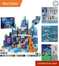 100 PCS Magnetic Building Blocks Set - Safe STEM Toys for Creative Kids Ages 3 