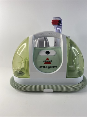 #ad BISSELL Little Green Portable Carpet Upholstery Cleaner 1400 Tested $49.97