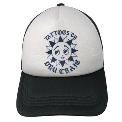Tattoos By Dru Caig Snapback Trucker Hat Snapback Trucker Hat Black One Size