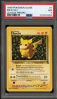 Pokemon Pikachu League Black Star Promo #1 PSA 7