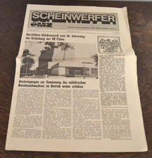 Seltene Betriebszeitung "Scheinwerfer" VEB Motorradwerk Zschopau MZ SED 14/1982
