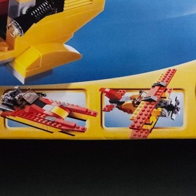 Lego Creator 5866 Rotor Rescue Helicopter 3-in-1 (Rebuilds Biplane/Speedboat)