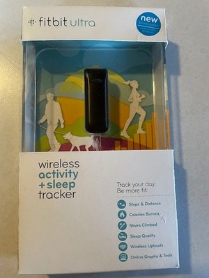 Fitbit Ultra FB102B Blue Wireless Activity + Sleep Tracker - Brand New Sealed