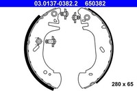 Neu - Ate 03.0137-0382.2 Bremsbackensatz FüR Opel Renault