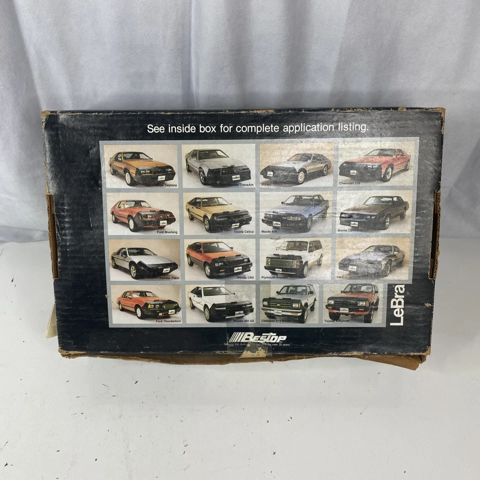 Vintage LeBra CUSTOM FRONT END COVER, FOR: 88 CHEVROLET CORSICA - EXCELLENT - Image 3 of 4