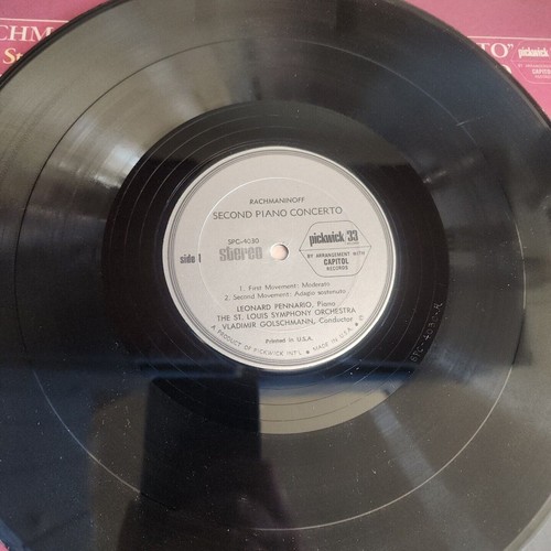 Rachmaninow Zweites Klavierkonzert St Louis Symphony Golschmann SPC-4030 - Bild 6 von 9
