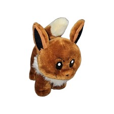 Vintage Official Nintendo Pokemon Eevee Play By Play 14 Plush Toy 90s