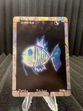 Dafish (Magikarp) 19/36 - Cracked Ice Holo - Haloween Pokederp Fan Art Pokemon
