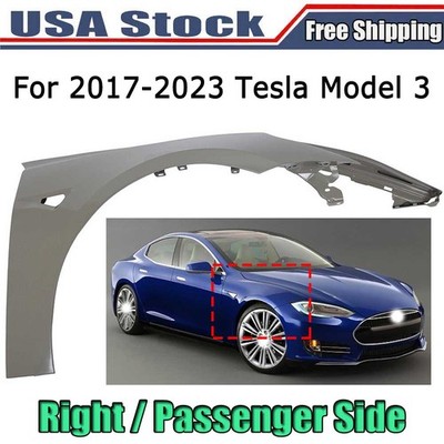 Front Fender Right Passenger Side 1081400E0D For Tesla Model 3 2017-2023
