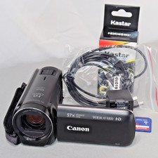 Canon Vixia HF R800 HD Digital Camcorder Kit Black GOOD/TESTED W 8GB SD