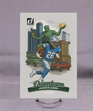 Custom Downtown Card Jahmyr Gibbs Lions Metal 8"x12" DT13