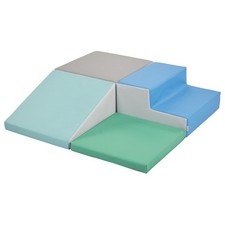 ECR4Kids SoftZone Junior Little Me Corner Climber, Beginner Contemporary