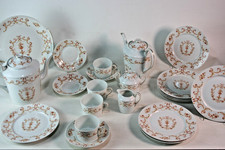 ROYAL LIMOGES FRANCE  Kaffeeservice DECOR  JEAN BERAIN 1721 Konvolut 21 Teile