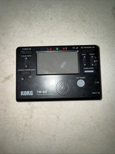 Korg TM-60 Combo Tuner Metronome Band Orchestra Instruments Piano Guitar